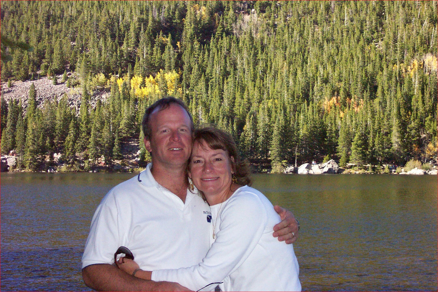 Bob and Jacquie at Bear Lake